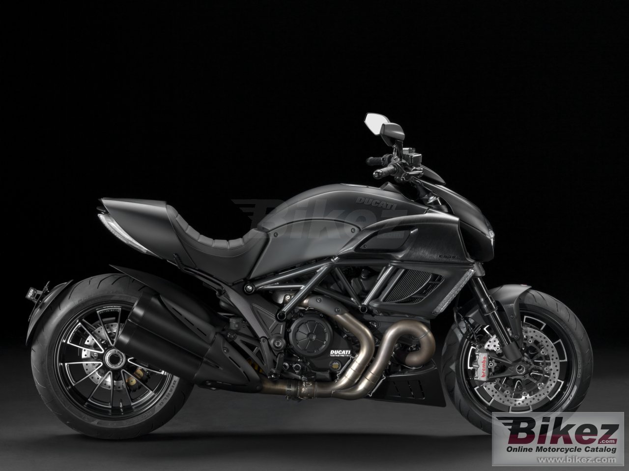 Big Ducati diavel dark picture and wallpaper from Bikez.com